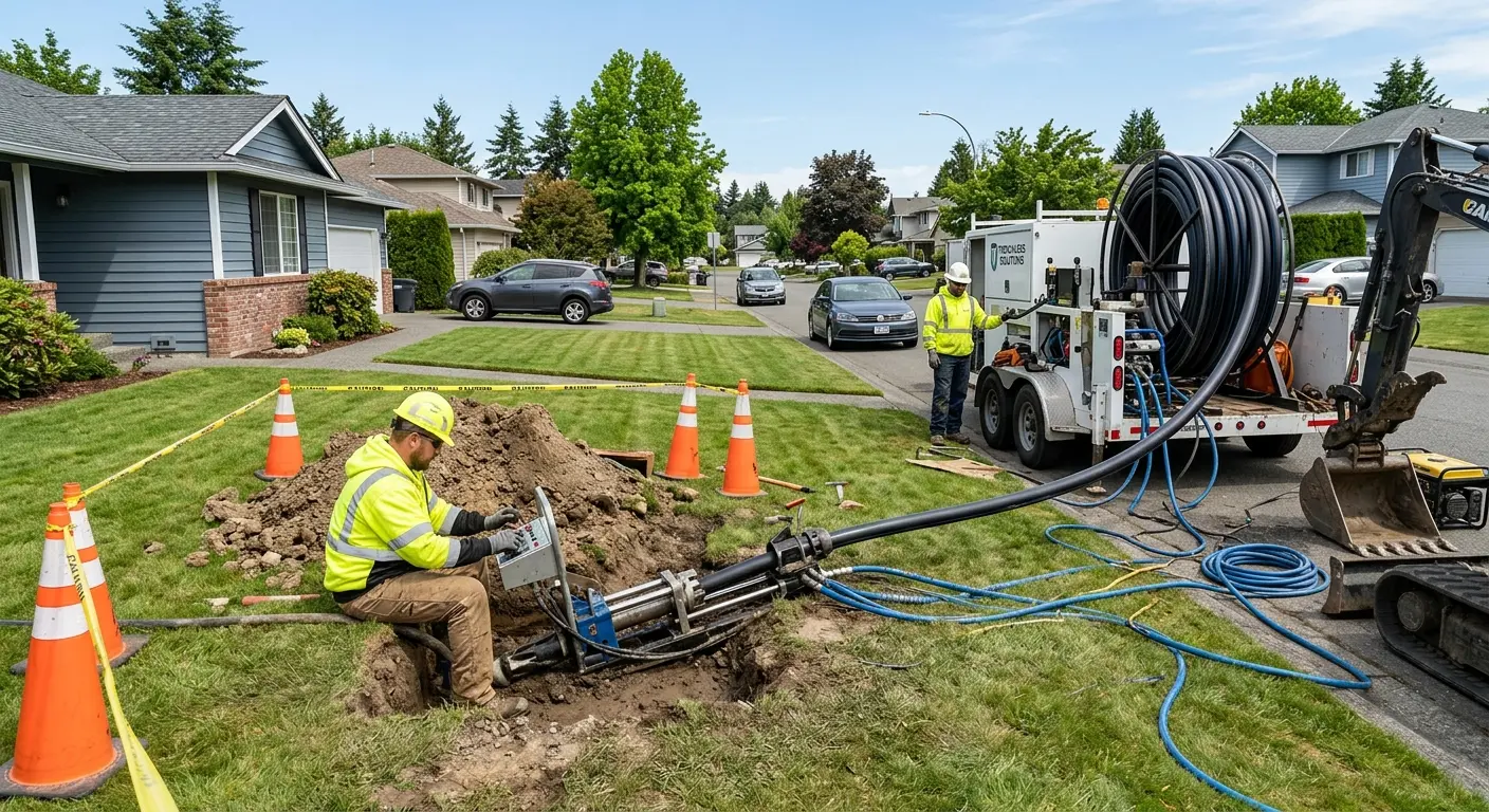 Sewer Line Replacement in Red Wing, MN